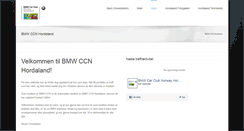 Desktop Screenshot of hordaland.bmwccn.no
